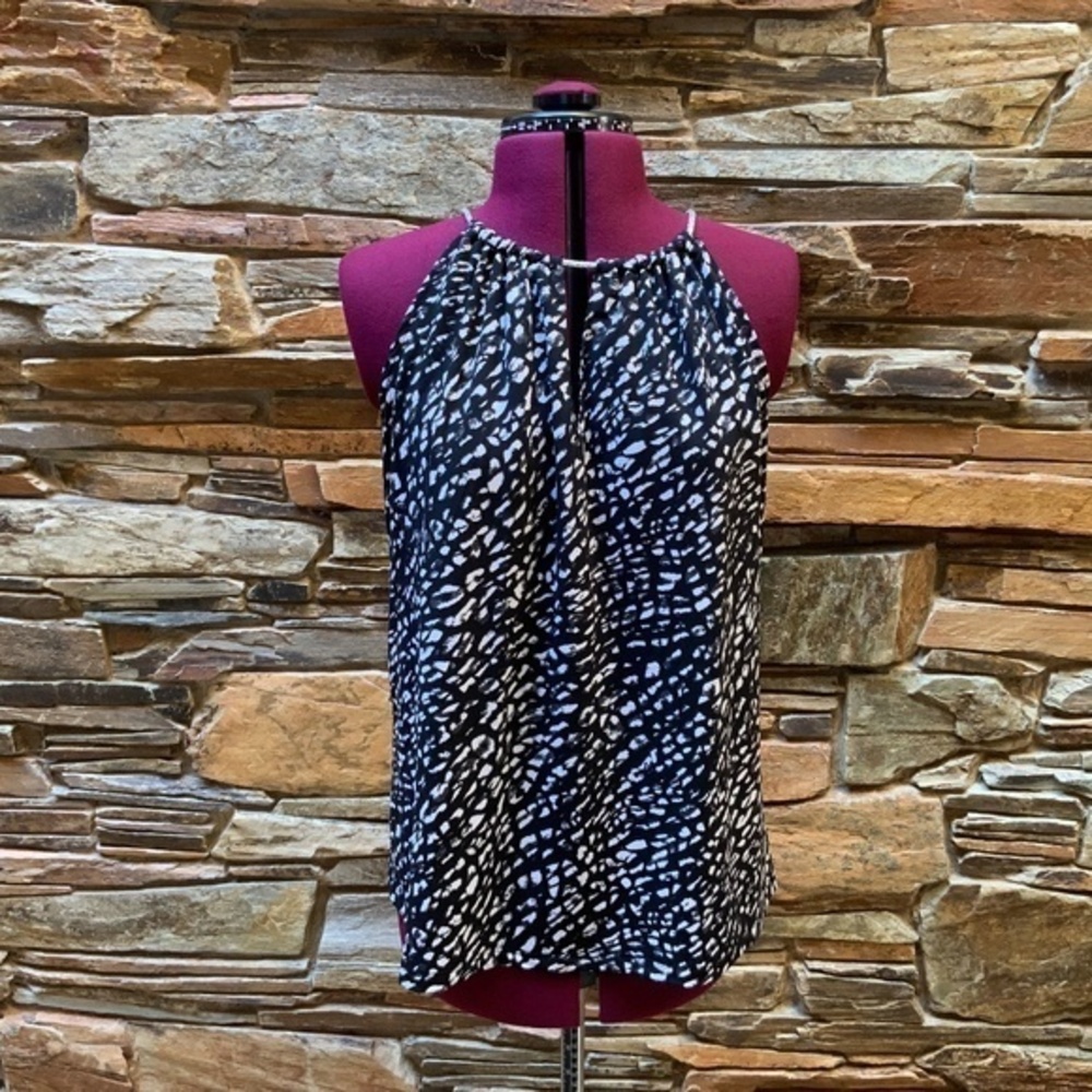 Michael Kors Halter Animal Print Top (M) NWOT